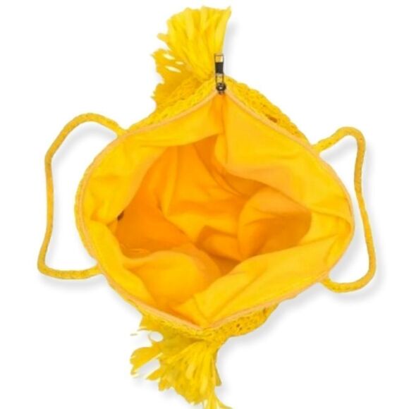 Most Wanted USA Seagrass Woven Tote - Picture 6 of 9